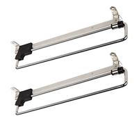 2 x So-Tech® Porte-Cintres Coulissant Portemonteaux Télescopic Porte-vêtements Extractible 250 mm