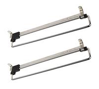 2 x So-Tech® Porte-Cintres Coulissant Portemonteaux Télescopic Porte-vêtements Extractible 300 mm