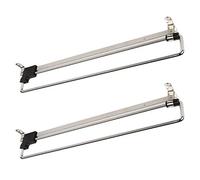 2 x So-Tech® Porte-Cintres Coulissant Portemonteaux Télescopic Porte-vêtements Extractible 350 mm