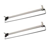 2 x So-Tech® Porte-Cintres Coulissant Portemonteaux Télescopic Porte-vêtements Extractible 400 mm