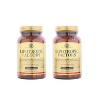 2 x Solgar Lipotropic Factors 50 comprimés végétaliens - LIVRAISON GRATUITE