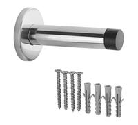 2 x SOTECH Butoir de Porte MERCURY Ø 50 mm L: 95 mm Butée de porte en Acier inoxydable Véritable poli pour Montage mural