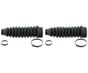2 x Soufflet de crémaillère de direction FEBI BILSTEIN pour SEAT, VW