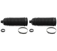 2 x Soufflet de crémaillère de direction SWAG pour NISSAN, RENAULT