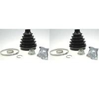 2 x Soufflet de joint de cardan LÖBRO pour AUDI, VW Q7, Q7 I, TOUAREG I