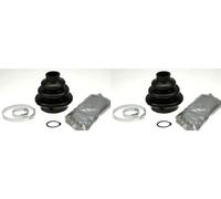 2 x Soufflet de joint de cardan LÖBRO pour BMW 3 E46, 5 E39, E39, E46, X3 E53,