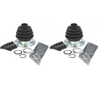 2 x Soufflet de joint de cardan LÖBRO pour VW 411,412, 412, SANTANA,