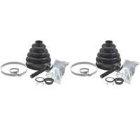 2 x Soufflet de joint de cardan SPIDAN pour AUDI 80 B3, 80 B4, 90 B3, COUPE B3