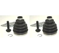 2 x Soufflet de joint de cardan SPIDAN pour AUDI, VW A6 C6, A8 D3, GOLF 6 Kombi