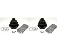 2 x Soufflet de joint de cardan SPIDAN pour BMW 3 E46, 5 E39, E39, E46, X3 E53
