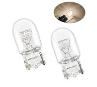 2 x Standard Mini 7440 W21W T20 Ampoules Feu stop Indicateur de feu arrière Ampoule antibrouillard arrière-blanc chaud