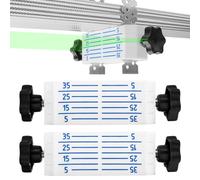 2 x support de nivellement plafond suspendu profil CD60 ES cintre cloison sèche regips