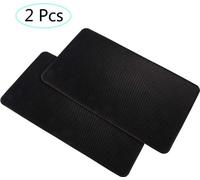 2 x support de voiture tapis antidérapant, tapis antidérapant pour tableau de bord, tapis de voiture tableau de bord tapis adhés
