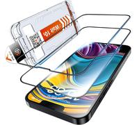 2 X Tempered Glass Screen Protector For Iphone 13/13 Pro, Iphone 14/16e - Automatic Installation - 9h Hardness - Shockproof, Anti-Scratch, Anti-Fingerprint, Anti-Oil, Anti-Bubble