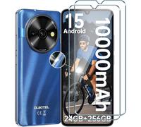 2 X Tempered Glass Screen Protector For Oukitel C59/Oukitel C59 Pro (6.88 Inches) Transparent Ultra Hd Clear Glass Screen Protector Film Tempered Film Membrane