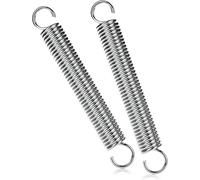 2 X Tension Springs With Double Hooks-Spring For Tents,Awnings,Caravans-Mounting Accessories-Tension Spring Shade Sail (2 Pieces-Tension Spring)