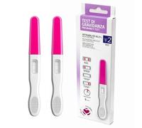 2 x Test de Grossesse Fiable 99,9% || Test hCG Détection Précoce, Résultat en 5 Minutes, Poignée Ergonomique, Haute Sensibilité, Appareil d'Autodiagnostic