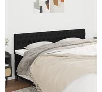 2 x Têtes de Lit Gris Clair 100x7x78/88 cm Tissu Meubles de Chambre vidaXL