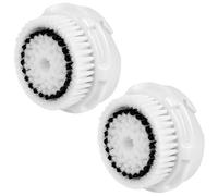 2 x têtes pour brosse E-Cron. Compatible Rechange pour Clarisonic nettoyage facial pour la peau en Sensitive, Mia 1, 2, 3 (Aria), Smart Profile, Alpha Fit, Plus, Sonic Radiance