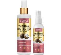 2 X Thermoprotective Hair Spray-Heat Protector For Hair,Travel Size,Coconut Hair Heat Protector Spray-Paraben And Dye Free Treatment