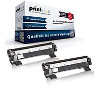 2 x Toners XXL compatibles pour Brother MFC 1815 MFC 1910 MFC 1910 W MFC 1911 NW Black TN Lot de 2 1050 - Bureau Plus série