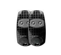 2 x TOP-432EV TOP-432EE Télécommande Motorisation Portail Porte de Garage 433,92 MHz 2 Canaux Compatible Garantie de 3 Ans