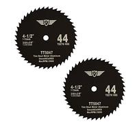 2 x TopsTools CS11544T Lames de scie HSS 115 mm 44T Alésage 9,5 mm Compatible avec Worx WorxSaw XL Worx WX427 WX429 WX437 WX439 WX531 400 W 700 W