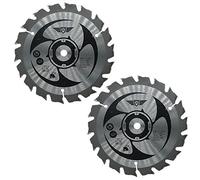 2 x TopsTools CS15018T_2 150mm 18T 10mm Alésage TCT CSB150A1 Lames de scie compatibles avec Ryobi ONE Plus RWSL1801 18 V R18CSP-0