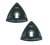2 x TopsTools FASP_2 Patin de ponçage 80mm compatible avec Dewalt Stanley Black et Decker Bosch Fein (non StarLock) Ryobi Worx (changement rapide) Accessoires pour outils multifonctions Workzone