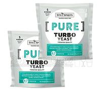 2 x toujours Spirits Pure Turbo Levure 110 g Triple distillée de qualité