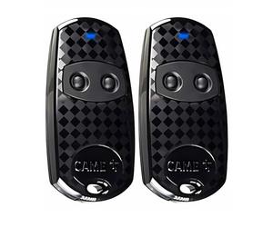 2 x transmetteur portable CAME TOP-432EE émetteur radio 433,92 Mhz Porte de garage télécommande Comp. TOP432NA TOP432EV