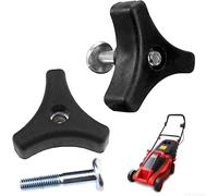 2 x Triangular Handle Screw for Lawnmower,Handle Bolt,Accessories,Bolt