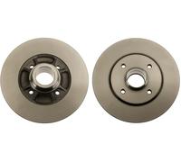 2 x TRW DF2706 Disque de frein pour RENAULT