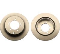2 x TRW DF6274 Disque de frein pour MITSUBISHI