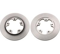 2 x TRW DF6748 Disque de frein pour FORD
