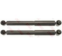 2x Amortisseur Essieu arrière Bossage en haut JGT1042T TRW pour NISSAN