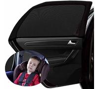 2 X Universal Side Sun Shades With Uv Protection For Most Cars
