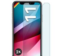 2 x verre véritable pour Apple iPhone 11 film blindé HD verre trempé protecti...