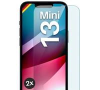 2 x verre véritable pour Apple iPhone 13 mini film blindé HD téléphone...