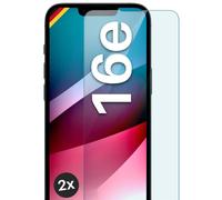 2 x verre véritable pour Apple iPhone 16e film blindé verre trempé...