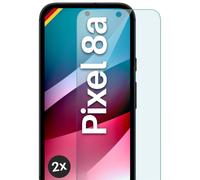2 x verre véritable pour film blindé Google Pixel 8a verre trempé HD protecti...