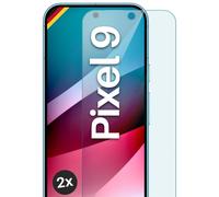 2 x verre véritable pour film blindé Google Pixel 9 verre trempé HD...
