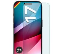 2 x verre véritable pour iPhone 17 film blindé téléphone portable verre...