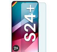 2 x verre véritable pour Samsung Galaxy S24 Plus film blindé téléphone portab...