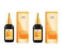 2 X WELLA COLOR FRESH 5/55 CHÂTAIN MAHOGANY INTENSIF COULEUR DE CHEVEUX 75 ML