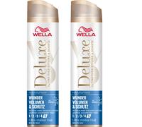 Wella Spray pour cheveux Miracle Volume & Protection – Tenue ultra-forte – 2 x 250 ml