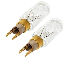 2 x Whirlpool American réfrigérateur congélateur 40 W T-Click ampoule lampe (F1)