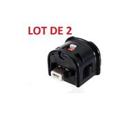 Straße Game 2 x Wii motion plus pour manette Wiimote Nintendo Wii - Noir