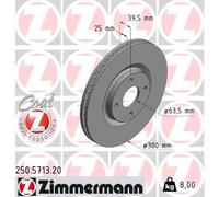 ZIMMERMANN 250.5713.20 Disque de frein