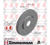 ZIMMERMANN - Disque DE Frein - 430.2629.52